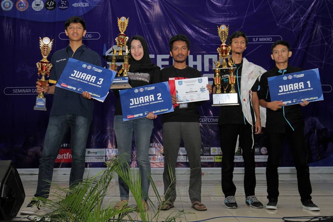 Technowar 7 Prodi Teknik Informatika UNIKAMA Wadahi Pecinta Robot Untuk Kembangkan Potensinya